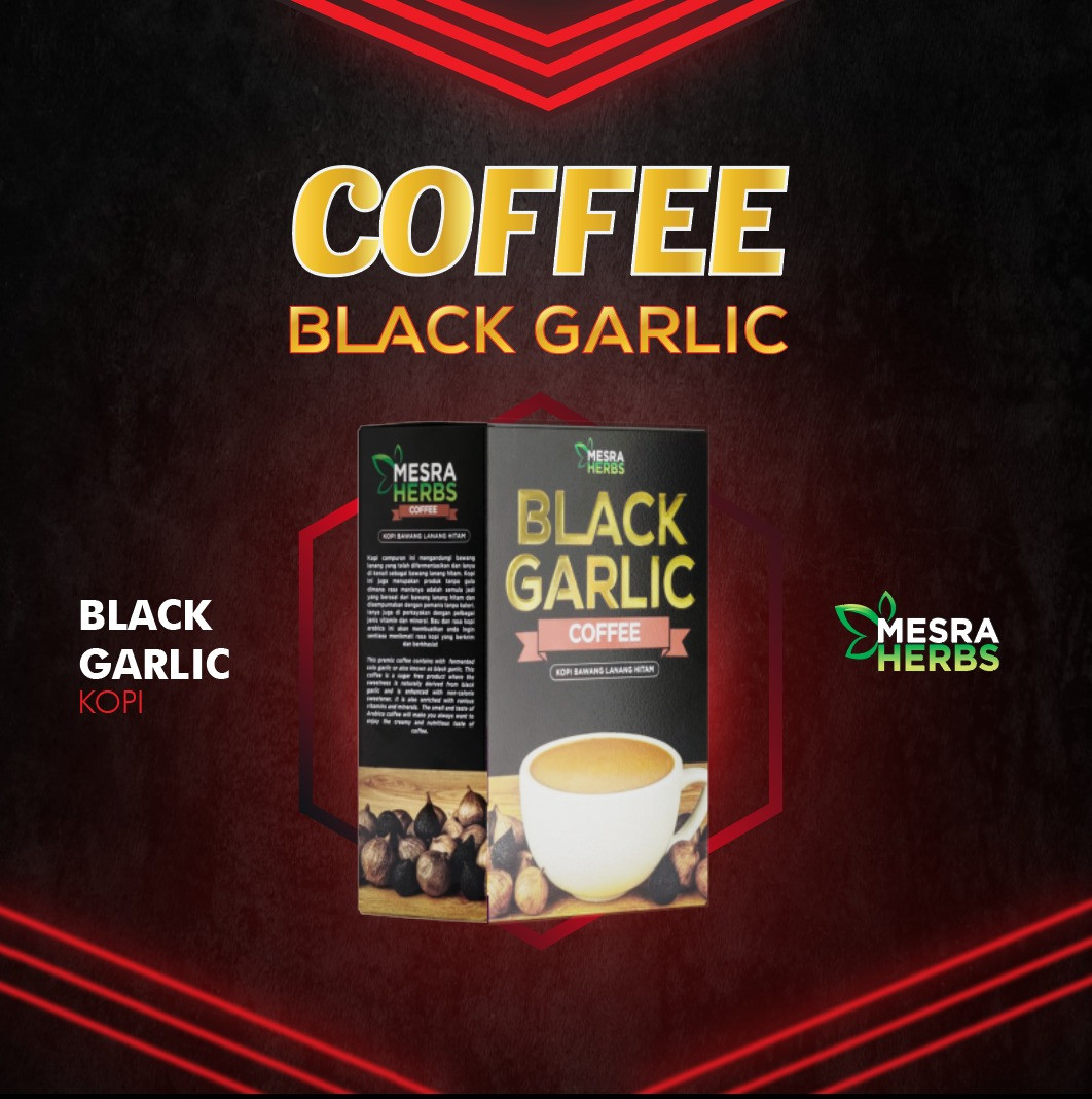 Black Garlic White Coffee