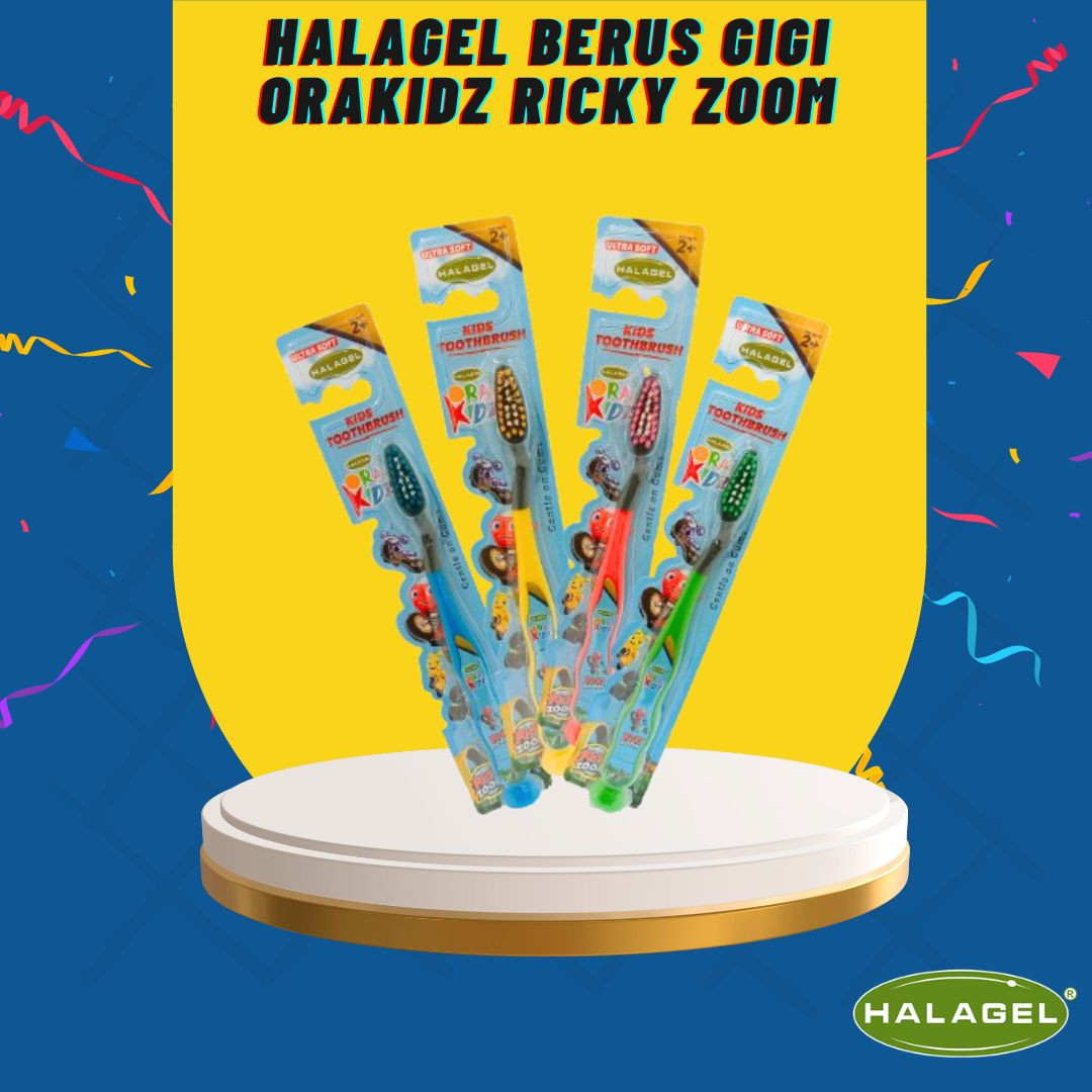 HALAGEL Berus Gigi Kanak Kanak Orakidz (Ultra Soft)