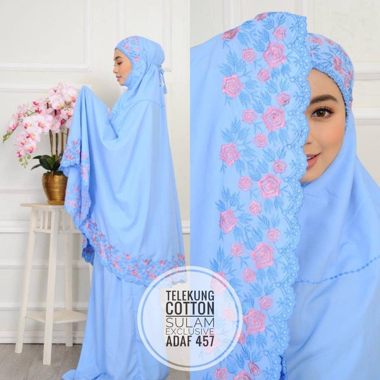 Telekung Sulam Salwa