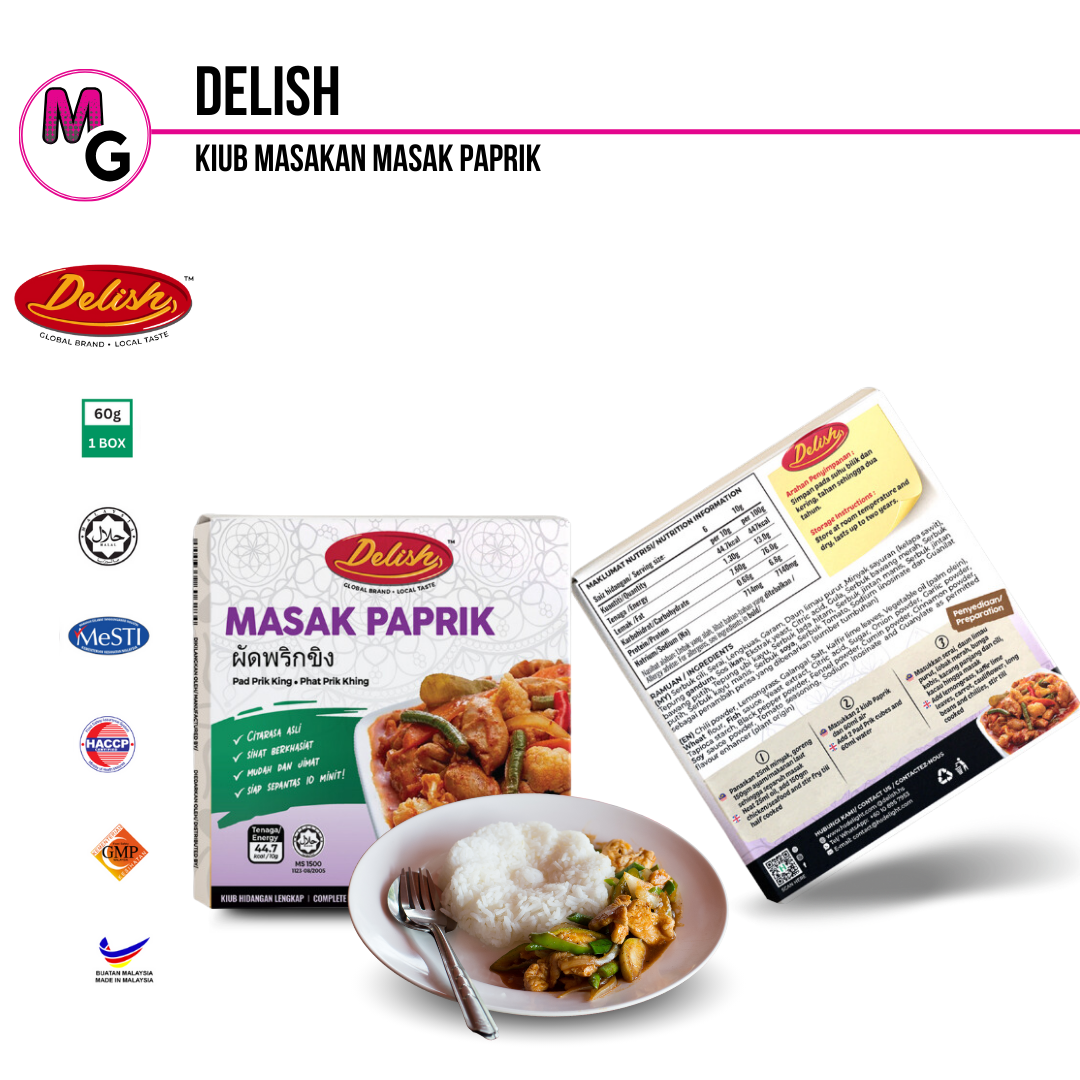Kiub Masakan Paprik Delish