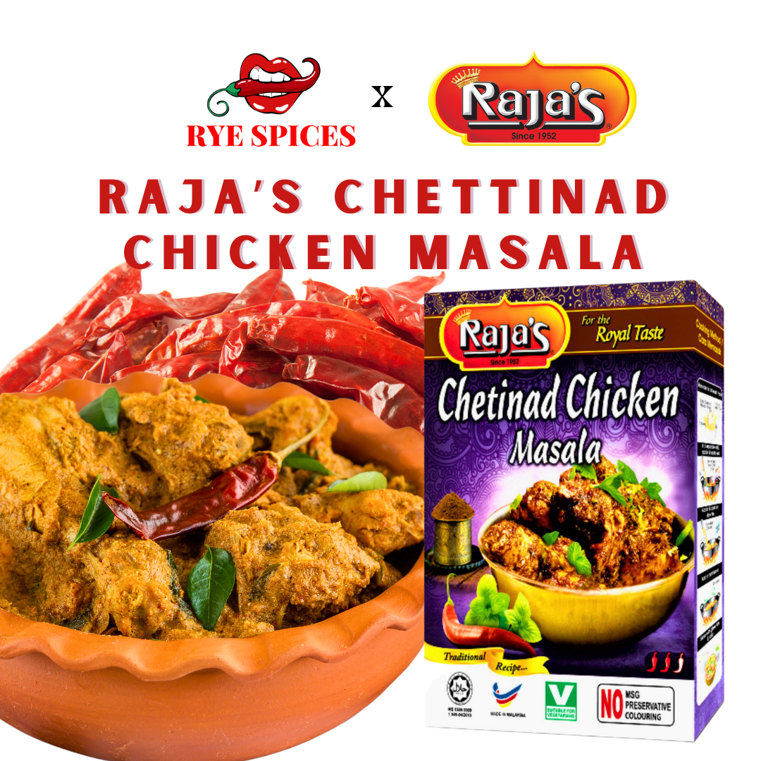 Raja's Chettinad Chicken Masala 100g Halal