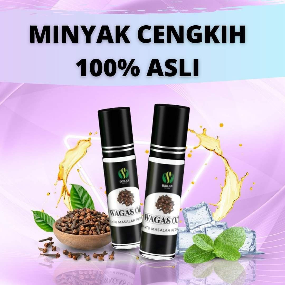 Wagas Oil Minyak Aromaterapi Cengkih Baby Ikhlas Herbs