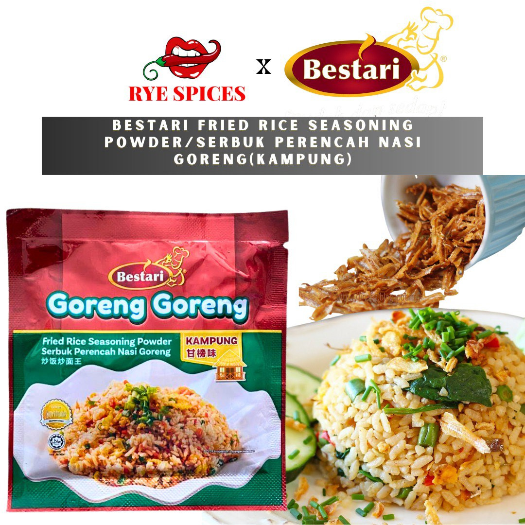 BESTARI Fried Rice Seasoning Powder/Serbuk Perencah Nasi Goreng (Kampung)(20g)
