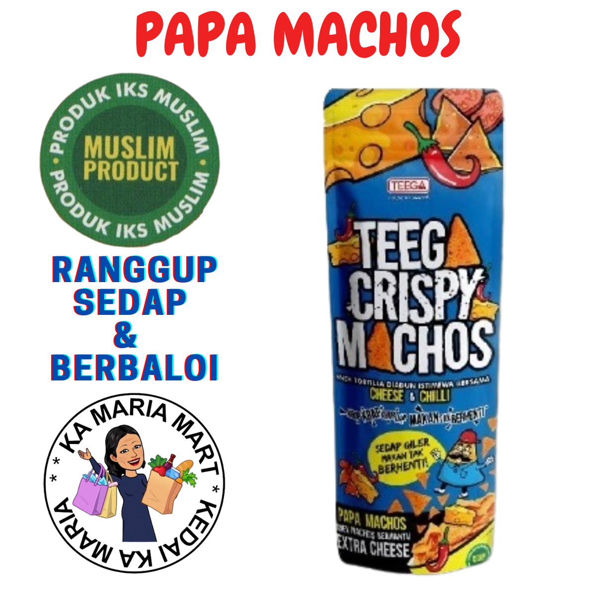 [HOT SELLING] TEEGA PAPA MACHOS