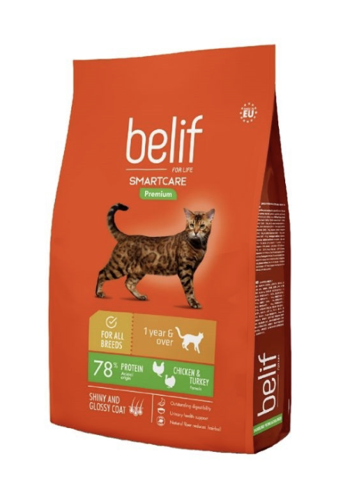 Belif Cat Smartcare 2.5kg Chicken & Turkey Dry Cat Food