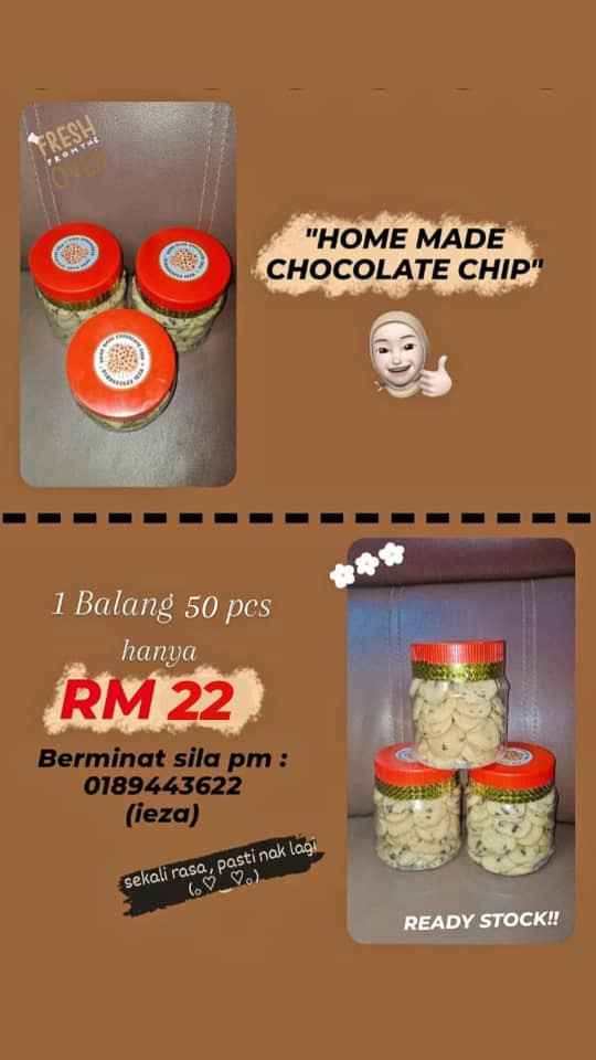 Biskut chocolate chips