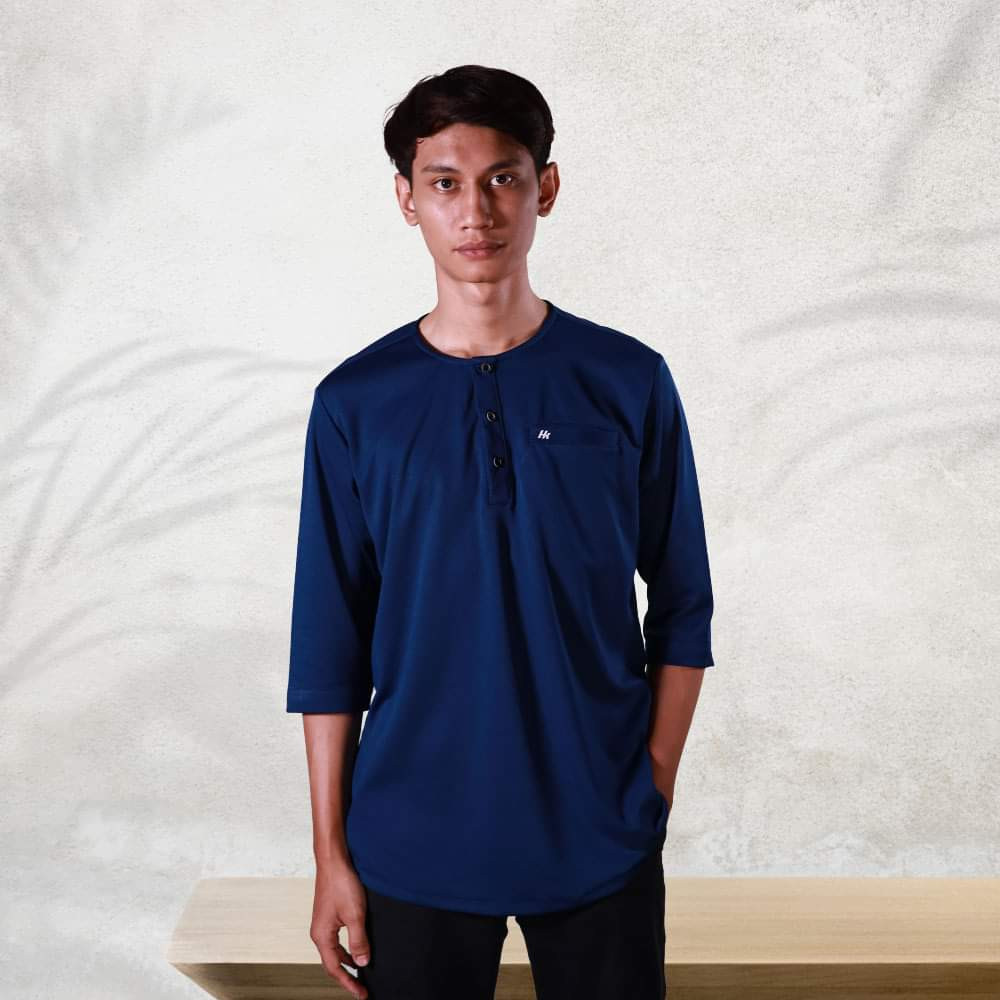 Kurta Jersey Biru Gelap