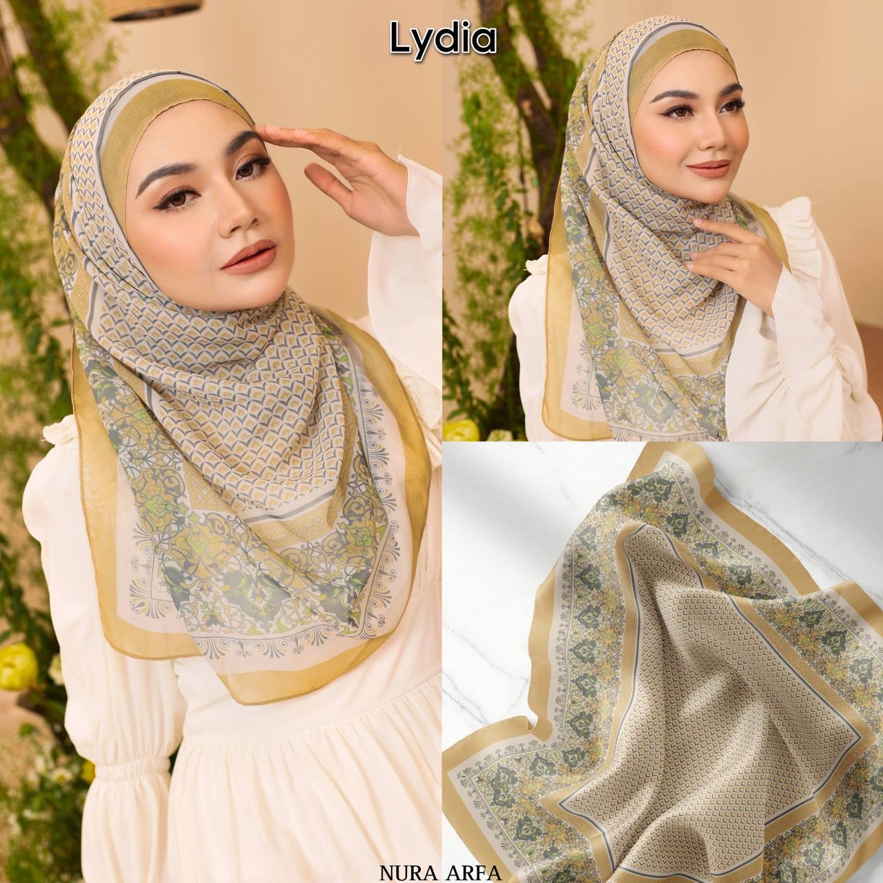 Bawal Corak Cotton Voile Premium Bidang 45