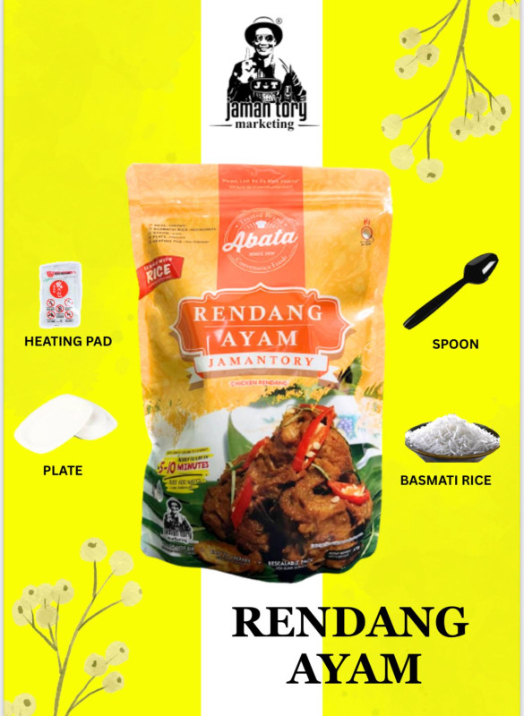 TRAVEL PACK RENDANG AYAM/ CHICKEN RENDANG