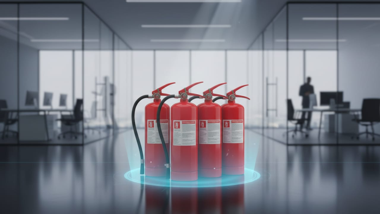 2 Kg CO2 Fire Extinguisher type SWAP Program / Exchange Unit Fire Warranty