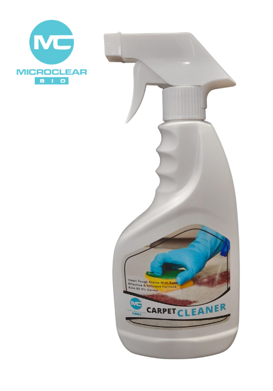 MicroclearBio Households Fabric Carpet/Sofa/Curtain Cleaner (500ml) spray bottle