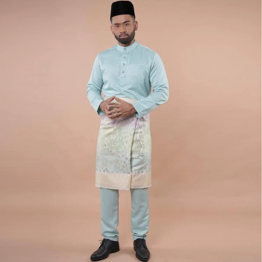 BAJU MELAYU ANDIKA LIGHT BLUE