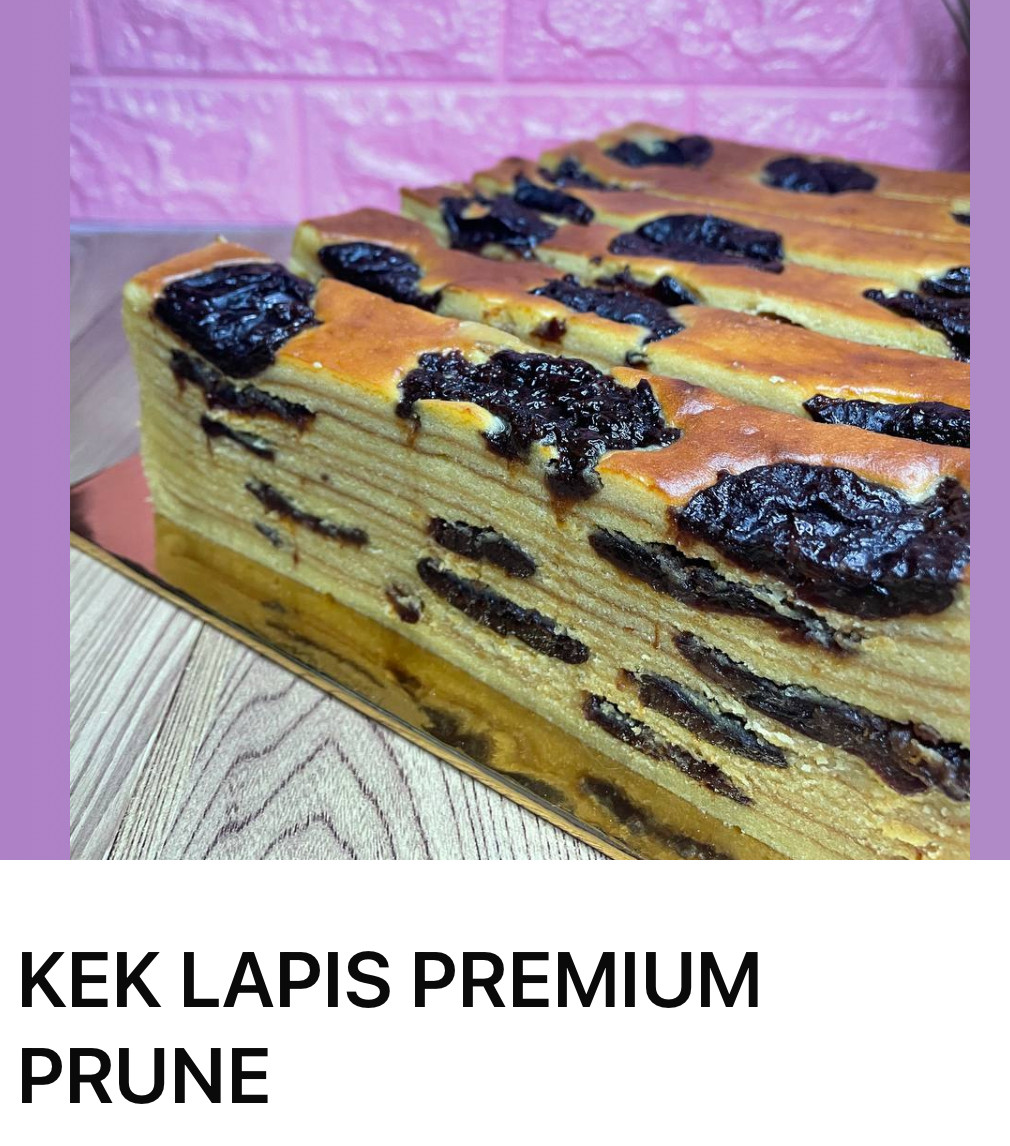 Kek Lapis Premium Prunes