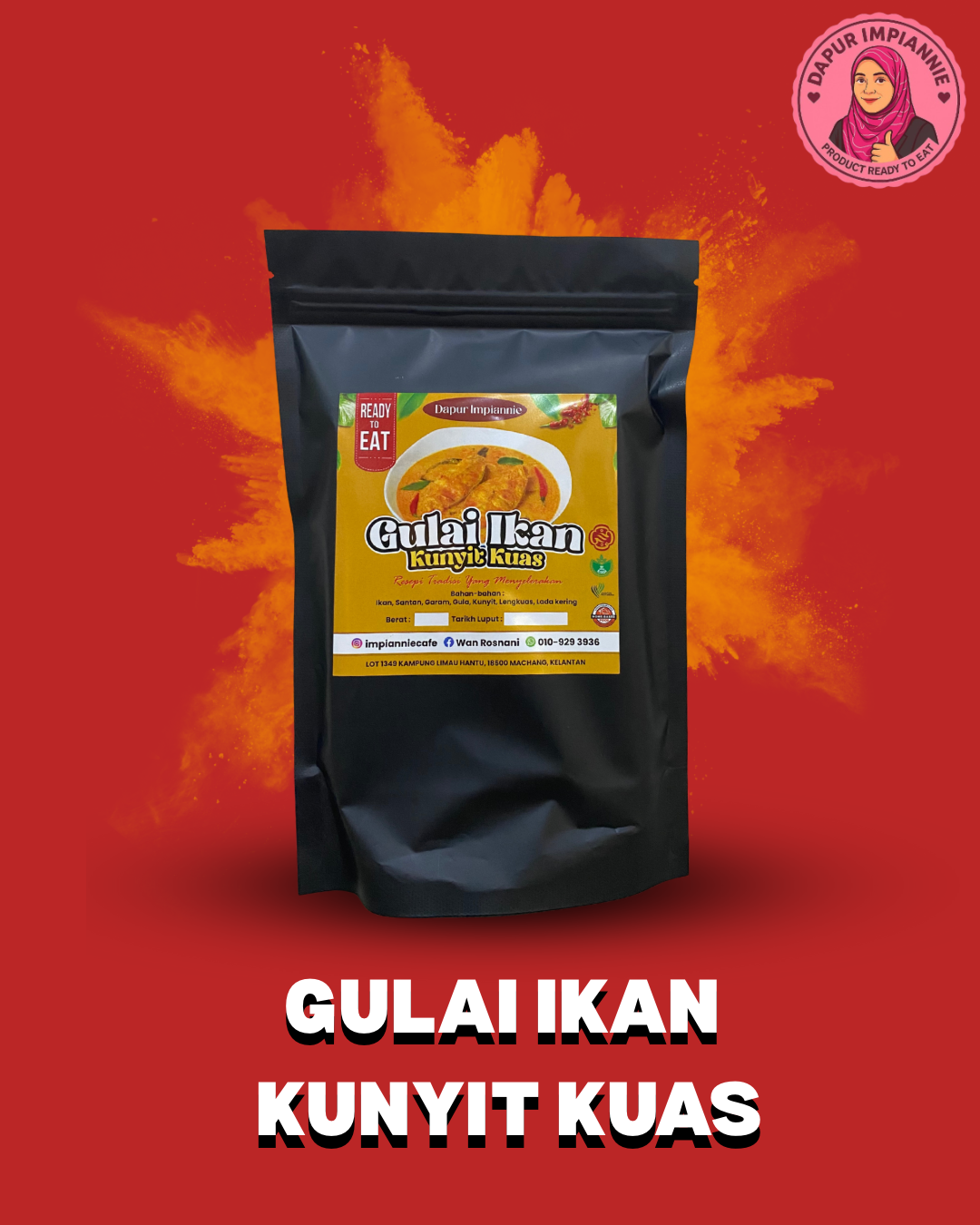 GULAI IKAN KUNYIT KUAS