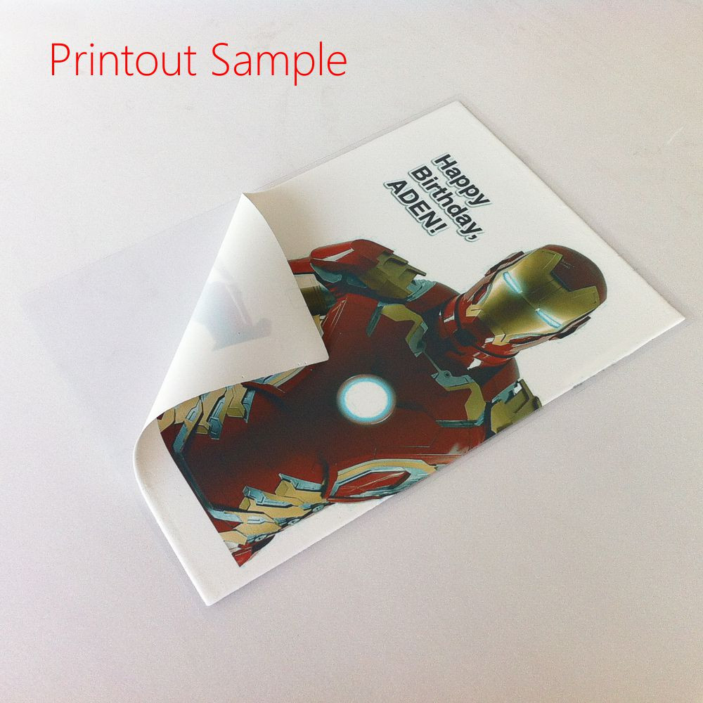 10Pcs CakeLaces Frosting Sheet/Icing Sheets/Edible Paper for Edible Cake Photo Printing