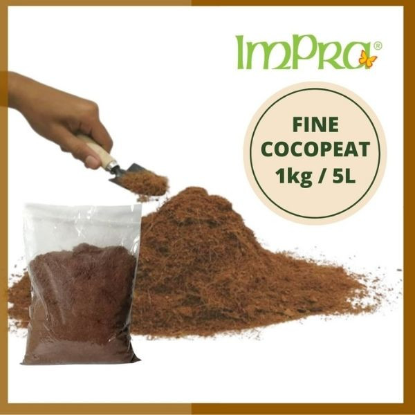 Sabut kelapa halus - Fine cocopeat 1KG @ 5L