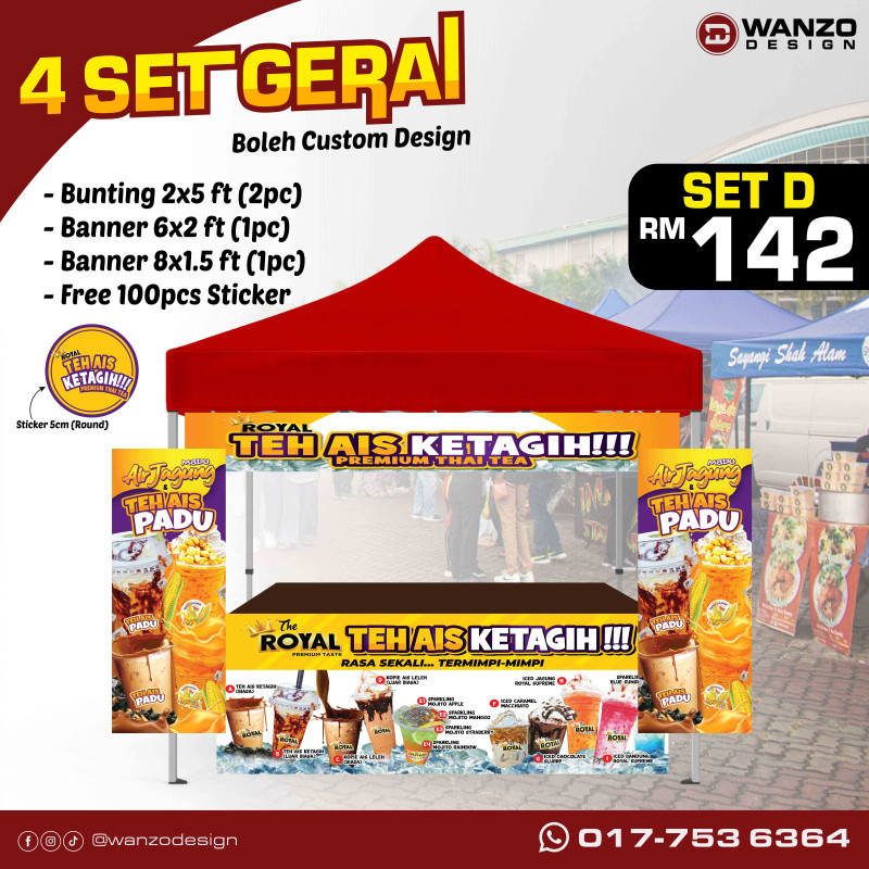 4 Set Gerai