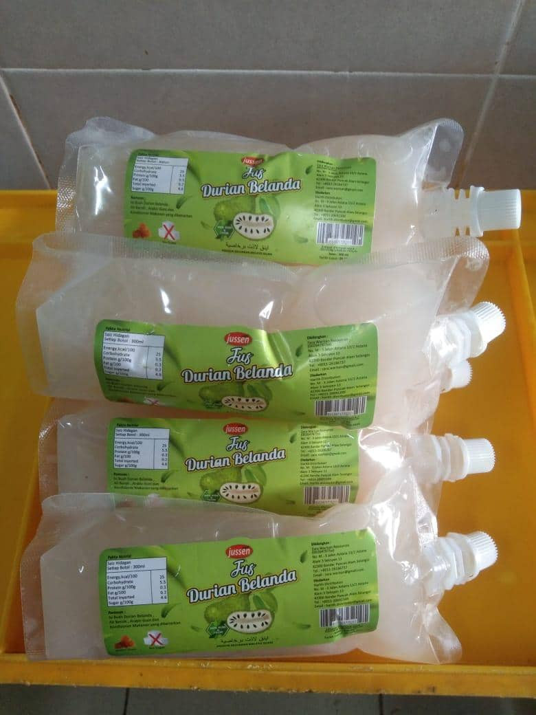 10 pc JUS DURIAN BELANDA ASLI (NO SUGAR)