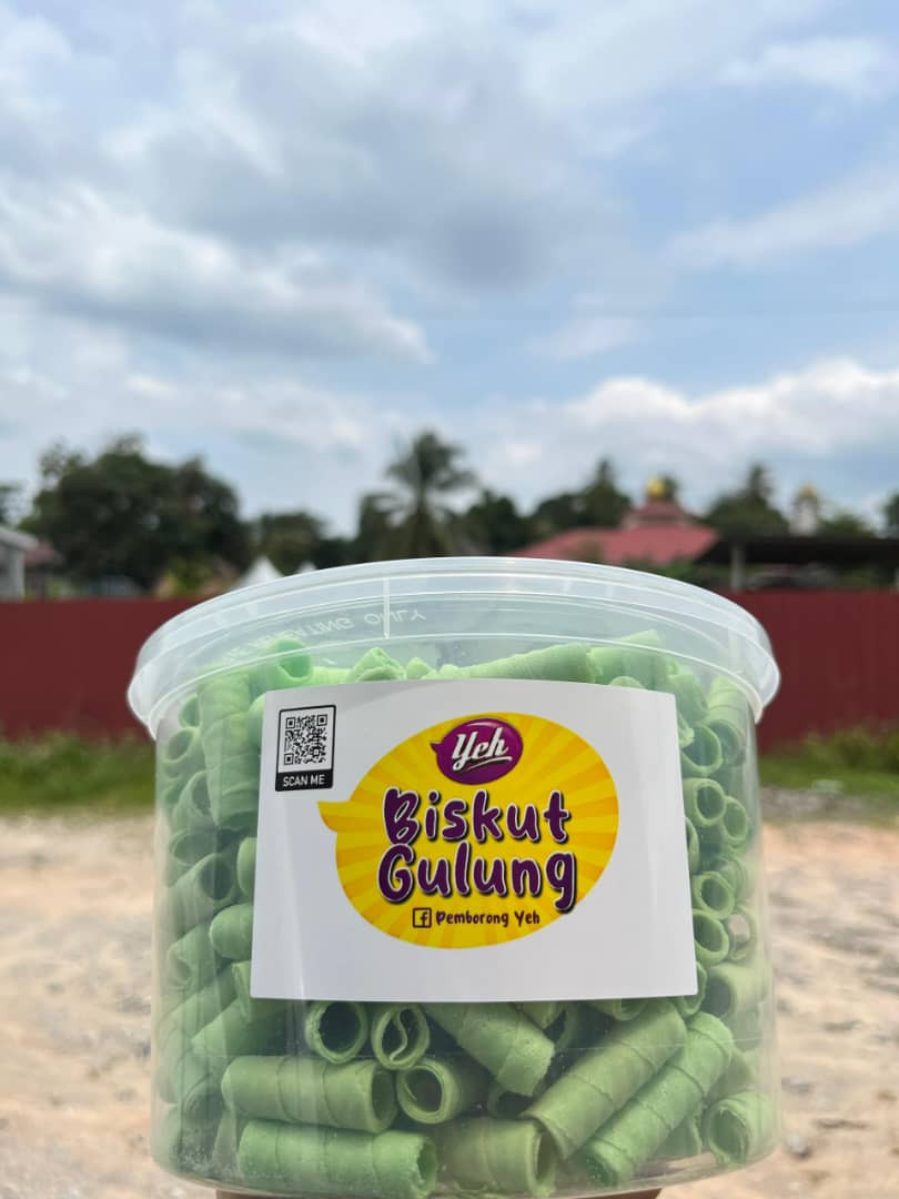 Biskut Gulung Pandan