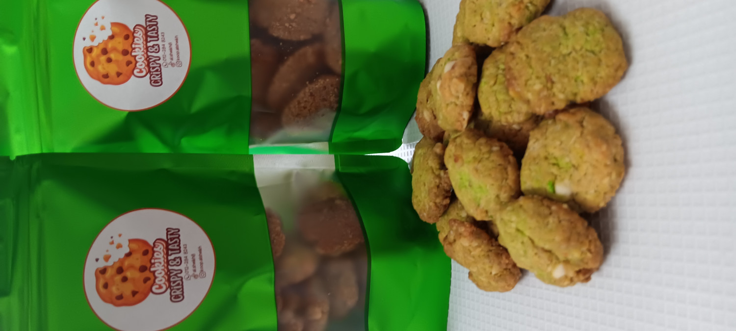 Kelapa Pandan Gula Melaka Cookies