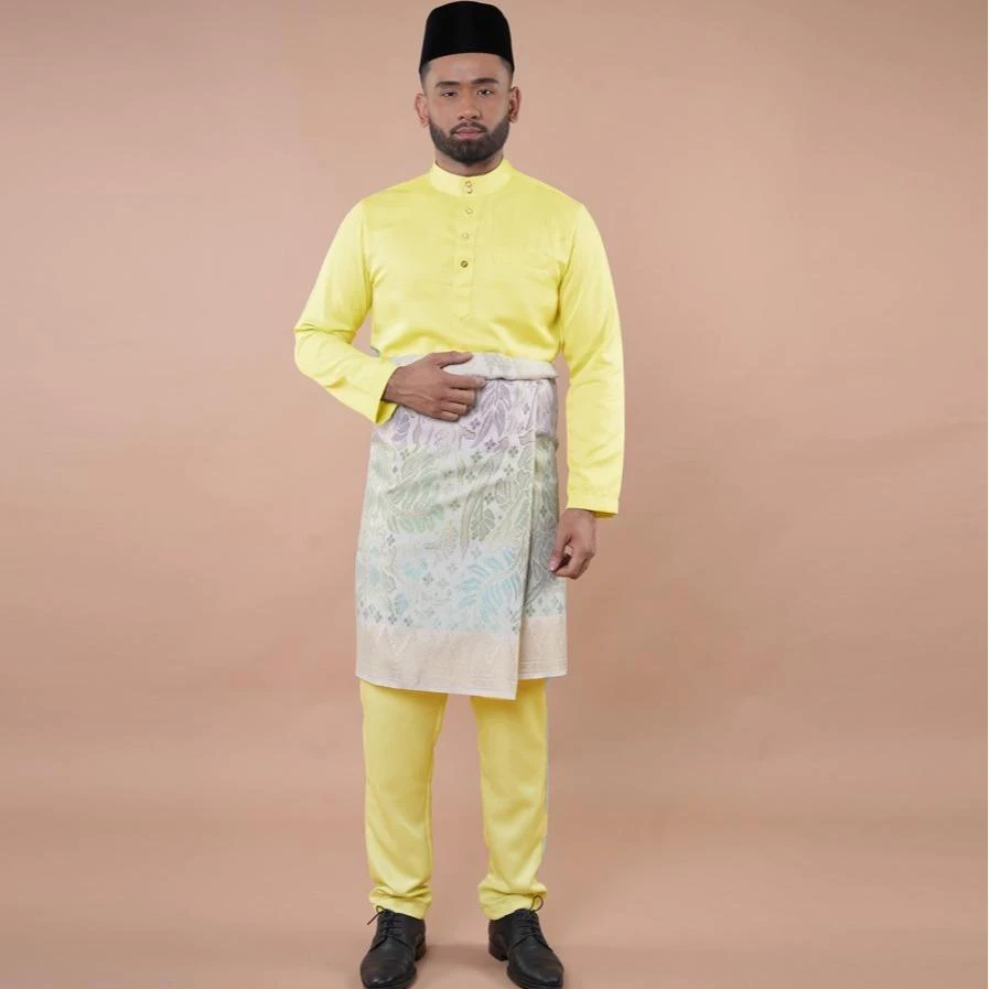 BAJU MELAYU ANDIKA YELLOW