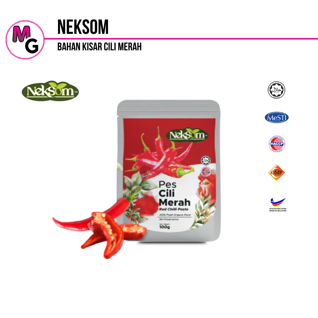 Bahan Kisar Cili Merah NekSom