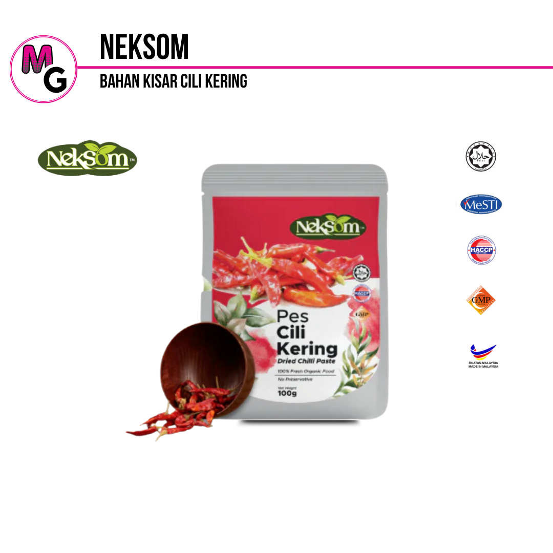 Bahan Kisar Cili Kering NekSom