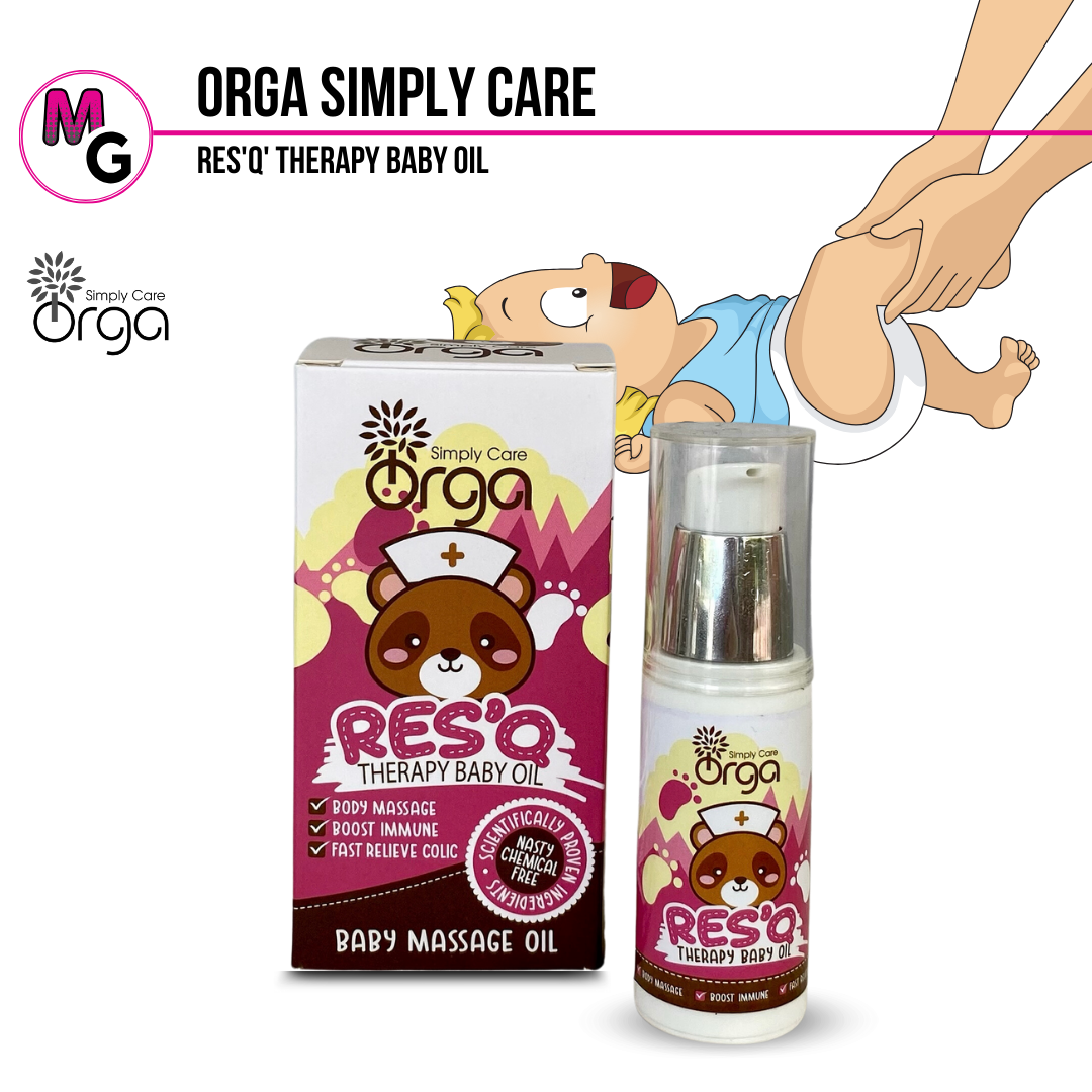 ResQ Therapy Baby Oil Orga Simply Care