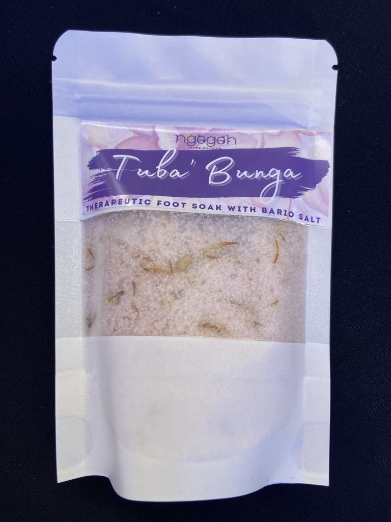 theraphic foot soak with bario salt