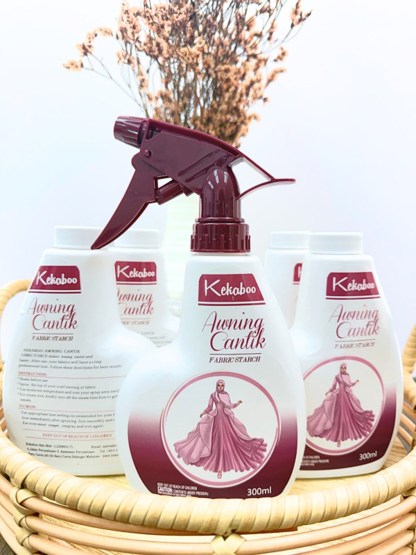 Kekaboo Pengeras Awning Cantik - Spray pengeras tudung