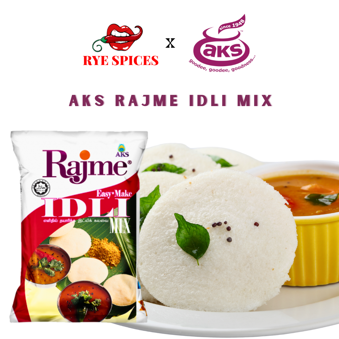 AKS Rajme Idli Flour Mix/AKS Rajme Tepung Campuran Idli 500g Halal Cooking