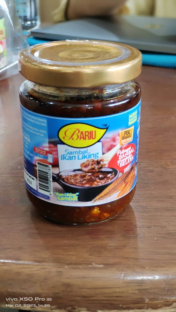 Sambal ikan liking
