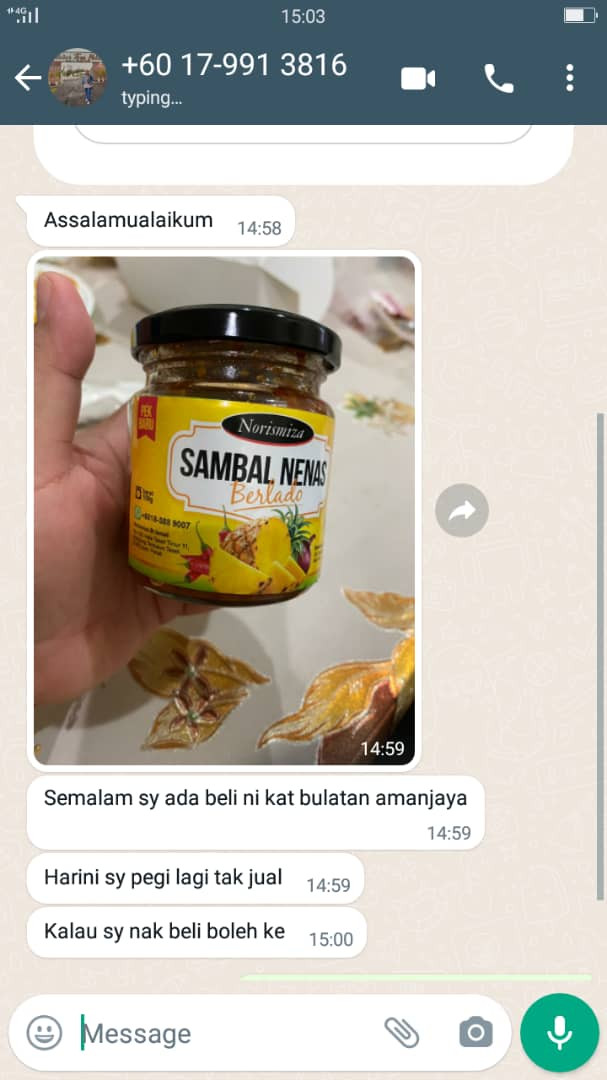 Sambal Nenas Belado