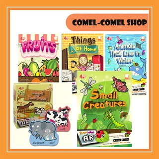 PELANGI PRODUCTION AUGMENTED REALITY (AR) FLASH CARD BY DICKENS FOR AGE 3 AND ABOVE (ANIMAL THAT LIVE IN WATER)