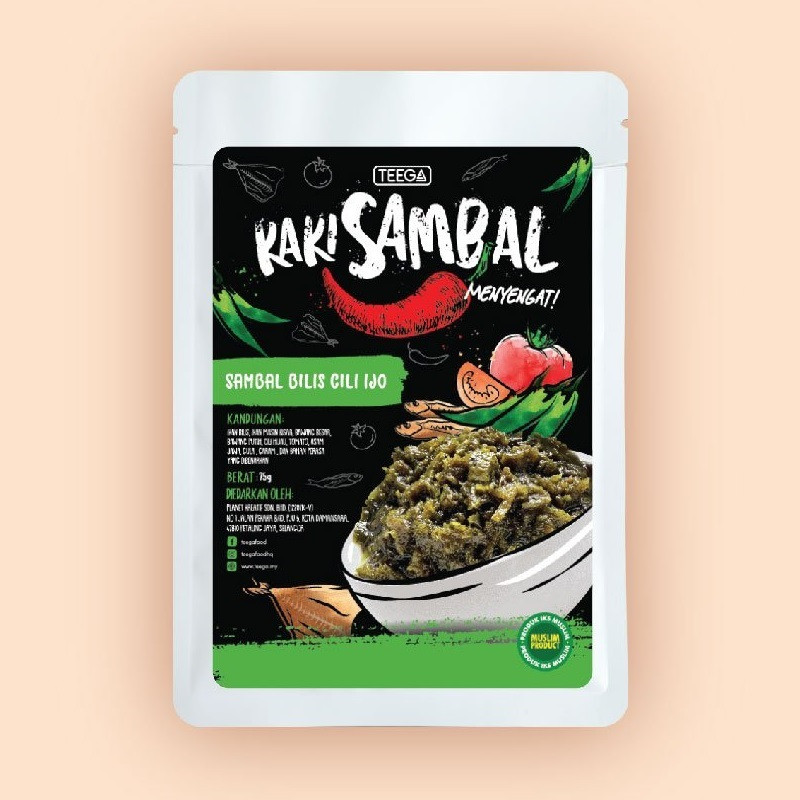 [HOT SELLING] TEEGA SAMBAL BILIS CILI IJO