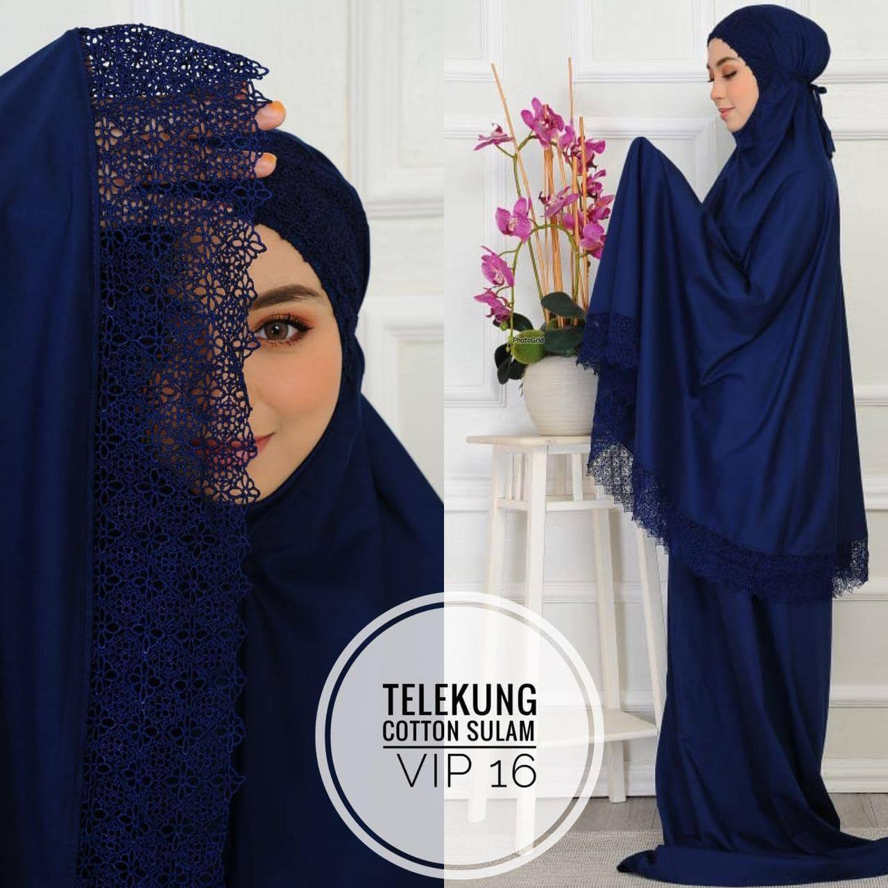 Telekung Lace VVIP