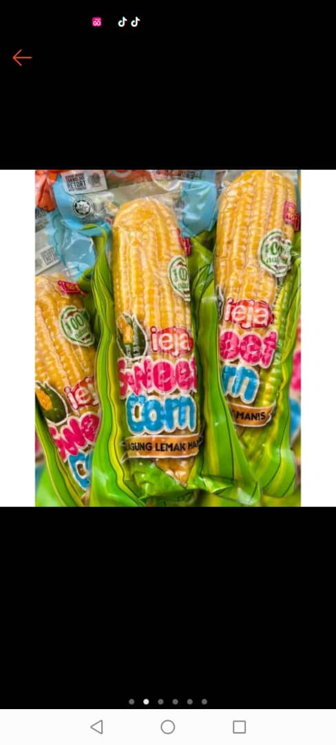 Sweet Corn Ready to Eat