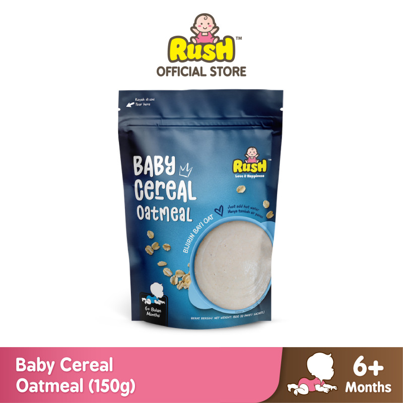 Rush Baby Cereal Oatmeal 150g