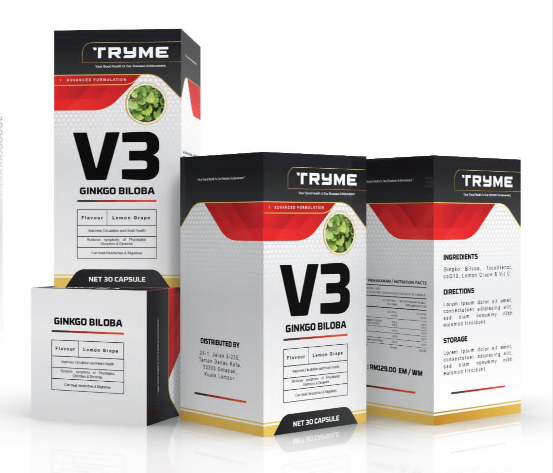 TRYME V3 Gingko Biloba