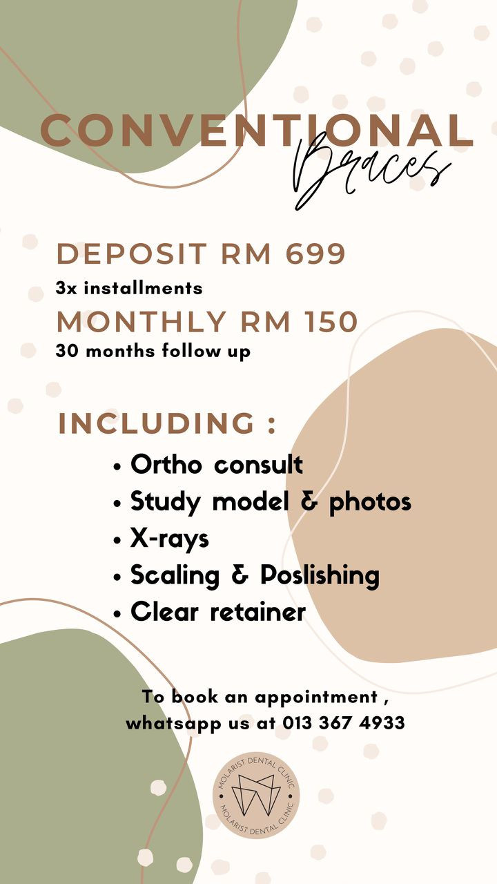 Braces Year-End Promo RM699