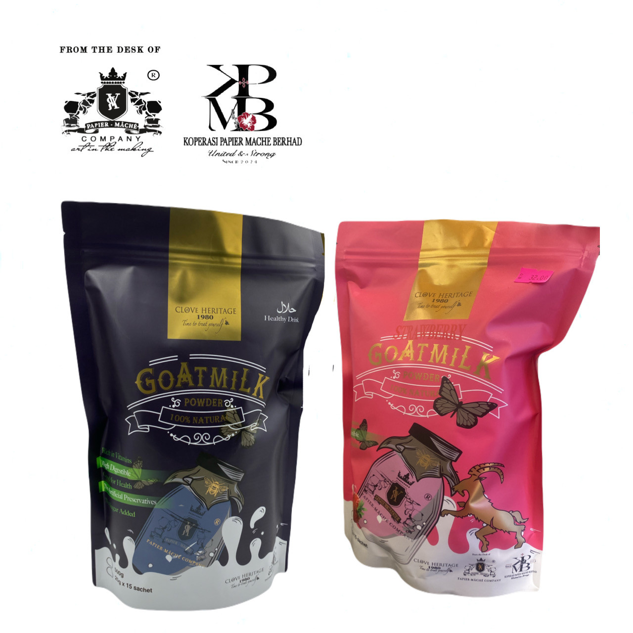 Susu Kambing original / strawberry