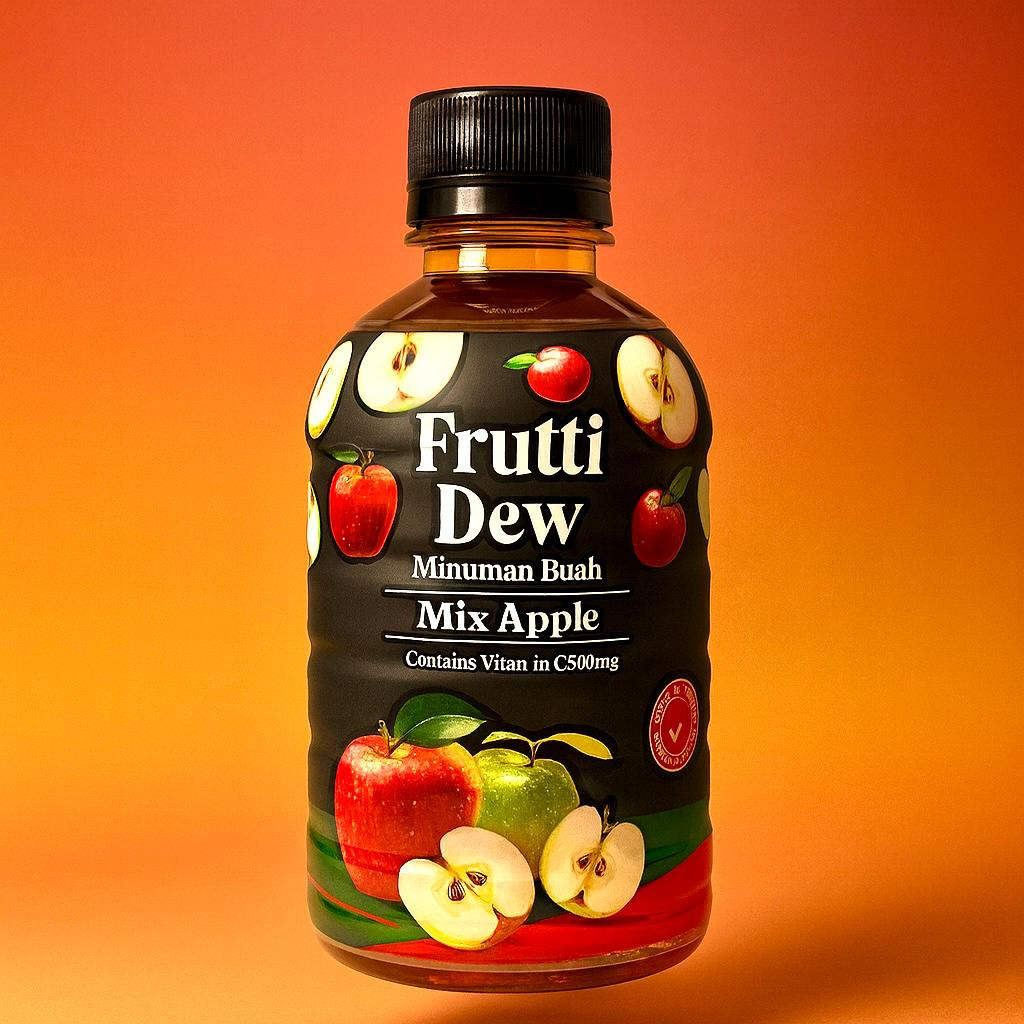 Kincirmas  Frutti Dew Mix Apple (315ml) with Vitamin C-500