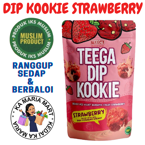 [HOT SELLING] TEEGA DIP KOOKIE STRAWBERRY