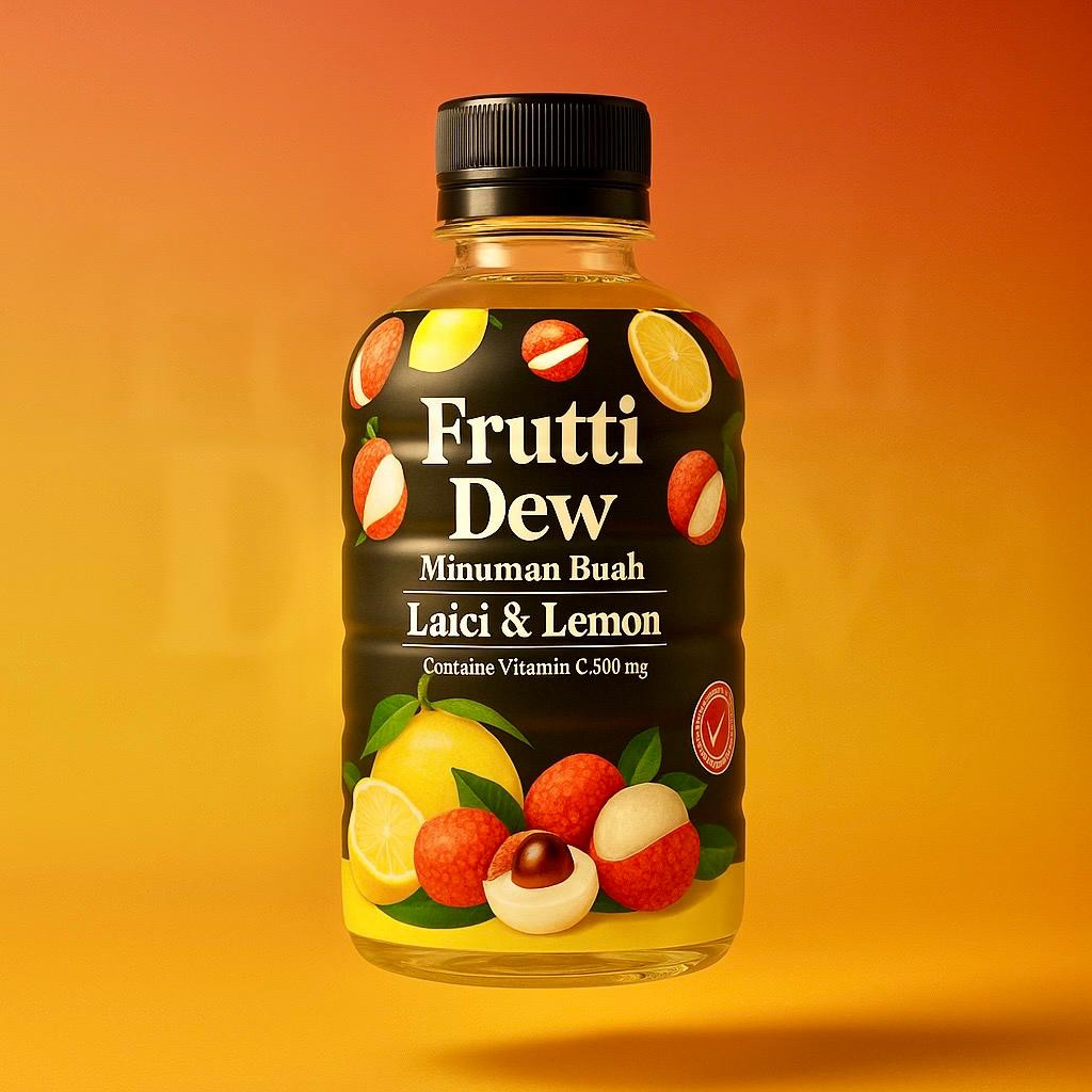 Kincirmas  Frutti Dew Lychee Lemon (315ml) with Vitamin C-500