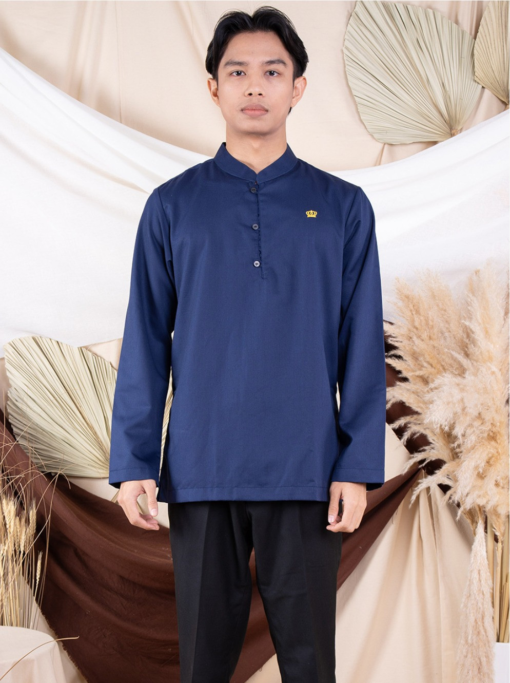 Kurta Nadher in Navy Blue