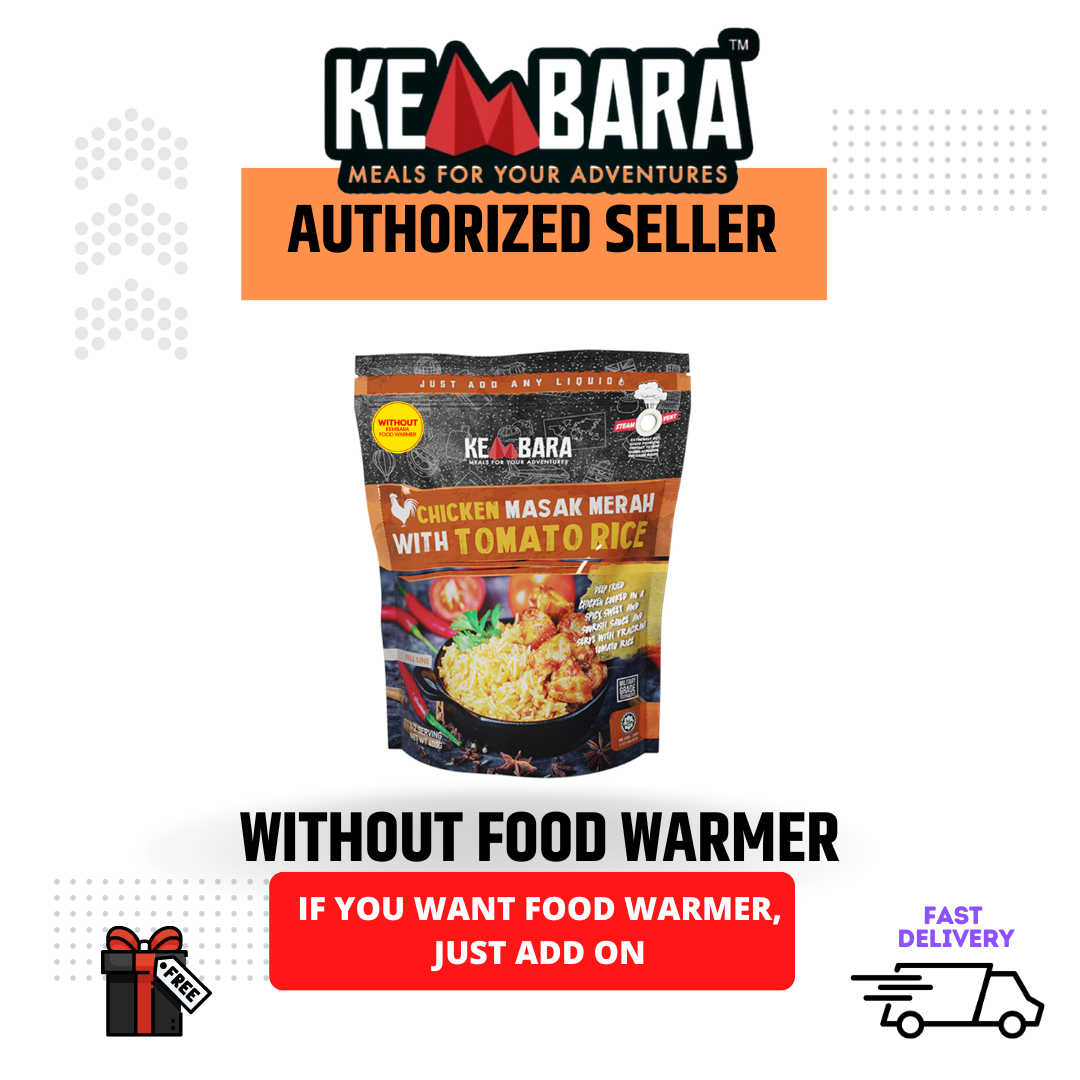 Chicken Masak Merah with Tomato Rice (Without Food Warmer)