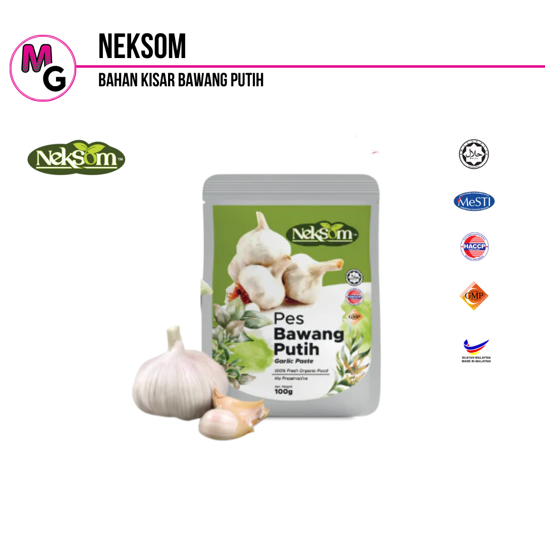 Bahan Kisar Bawang Putih NekSom